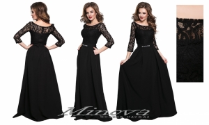 Платье №8547-черный