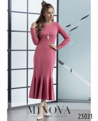 Платье №3100-розовый