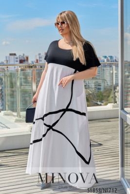 Сукня №712-білий