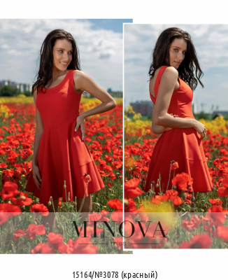 Платье №3078 (красный)_minova_6
