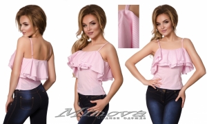 Блуза №1035 (розовый)