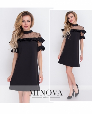 Сукня №8577-чорний_minova_5