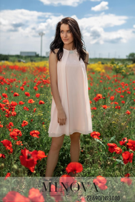 Сукня №3080-персик_minova_5