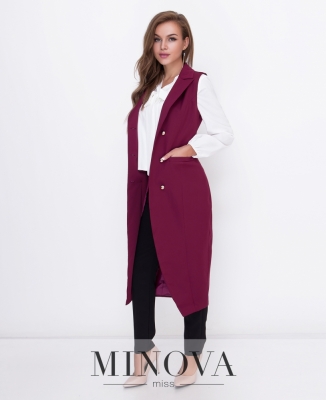 Кардиган №8590-бордо_minova_5