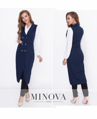 Кардиган №8590-темно-синій_minova_6