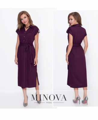 Сукня №8580-марсала_minova_6