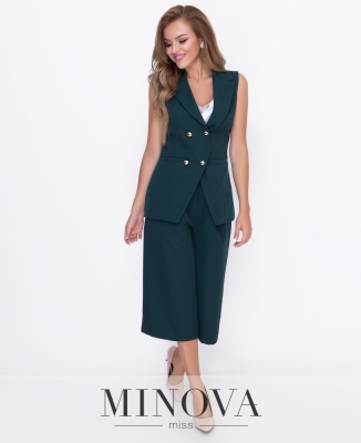 Кюлоты №8588-темно-зеленый_minova_5