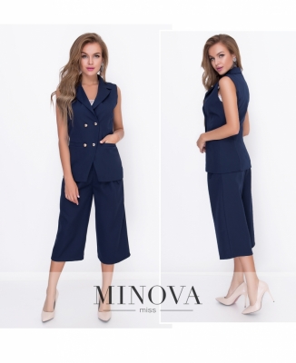 Кюлоты №8588-темно-синий_minova_6