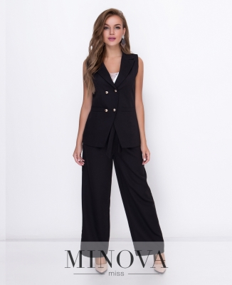 Брюки №8587-черный_minova_5