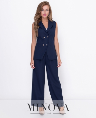 Брюки №8587-темно-синий_minova_5