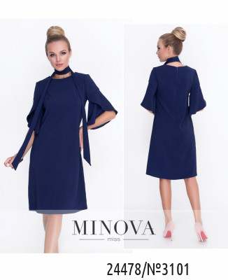 Платье №3101-темно-синий_minova_6
