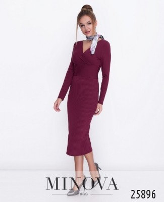 Сукня №1117-марсала_minova_5