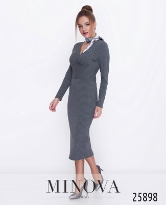 Сукня №1117-сірий_minova_5