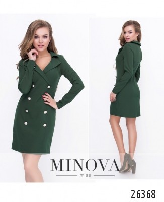 Платье №8595-хаки_minova_7