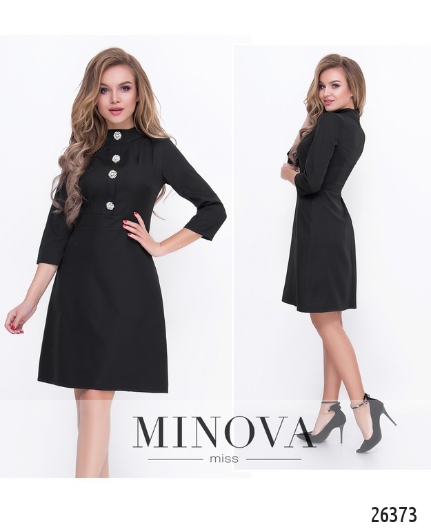 Платье №8594-черный_minova_4