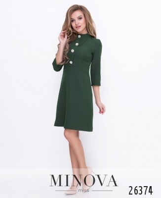 Платье №8594-хаки_minova_5