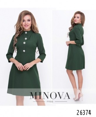 Платье №8594-хаки_minova_7