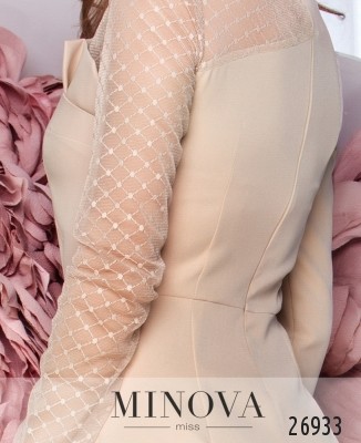 Платье №3109-1-беж_minova_6