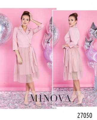Сукня №1124-пудра_minova_7