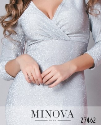 Сукня №8600-світло-сірий_minova_6