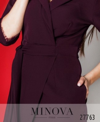 Сукня №1061-бургунді_minova_6
