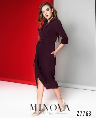 Сукня №1061-бургунді_minova_5