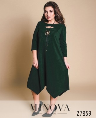 Сукня №17-95-1-зелений_minova_5