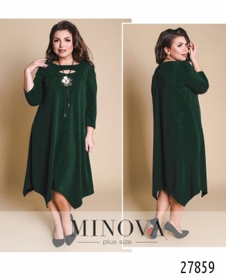 Сукня №17-95-1-зелений_minova_7
