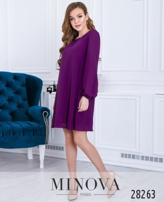 Сукня №3110-ягідний_minova_5