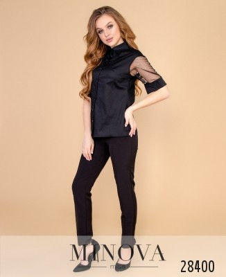 Блуза №4099-чорний_minova_5