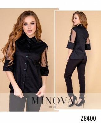 Блуза №4099-чорний_minova_7