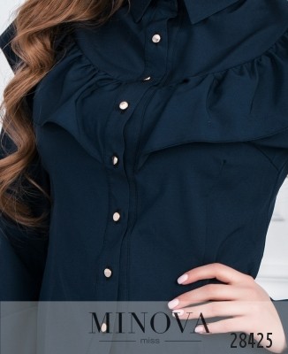 Блуза №1031-синій_minova_6