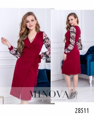 Сукня №1120-марсала_minova_7