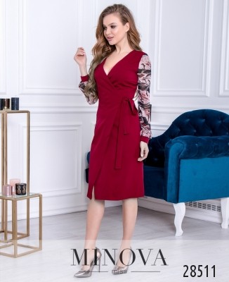Сукня №1120-марсала_minova_5