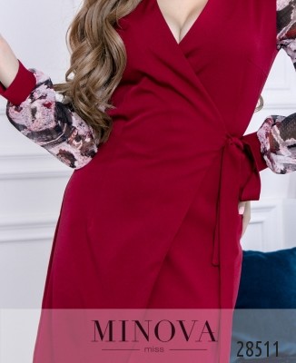 Сукня №1120-марсала_minova_6