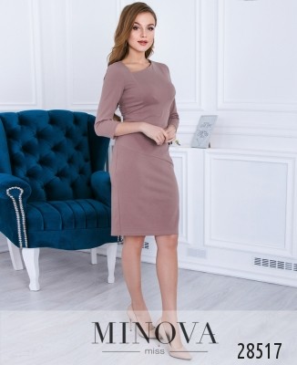 Сукня №3115-кавово-лавандовий_minova_5