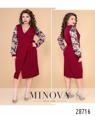 Сукня №1120б-марсала_minova_7