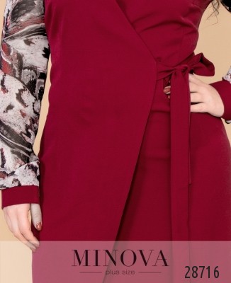 Сукня №1120б-марсала_minova_6