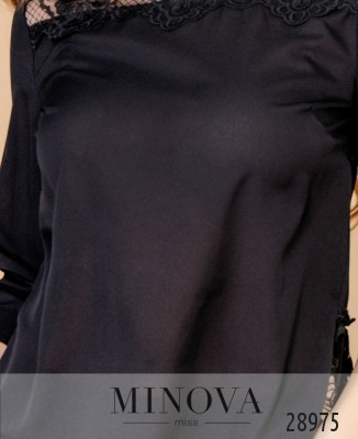 Блуза №4097-чорний_minova_6