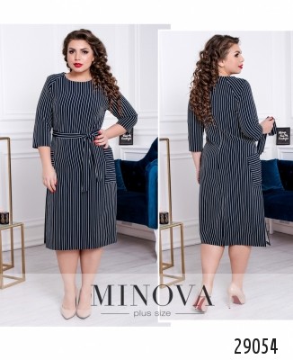 Платье №1126б-синий_minova_7