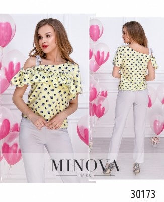 Костюм №8583-жовтий_minova_7