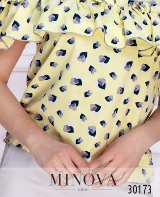 Костюм №8583-жовтий_minova_6