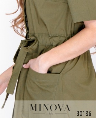 Сукня №8604-хакі_minova_6