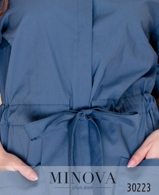 Платье №8605-джинс_minova_6