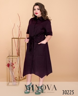 Платье №8605-марсала_minova_5