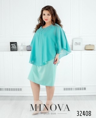 Сукня №8612-ментол_minova_5