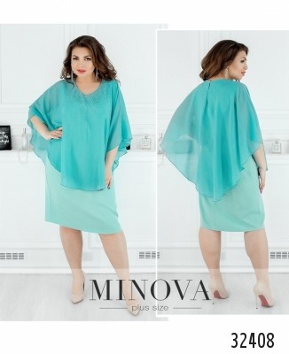 Сукня №8612-ментол_minova_7