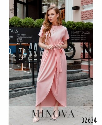 Сукня №8609-пудра_minova_5