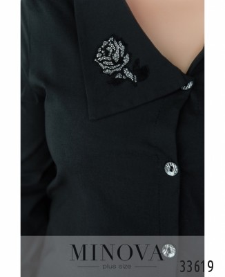 Сорочка №131-чорний_minova_6