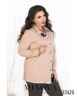 Сорочка №131-беж_minova_5